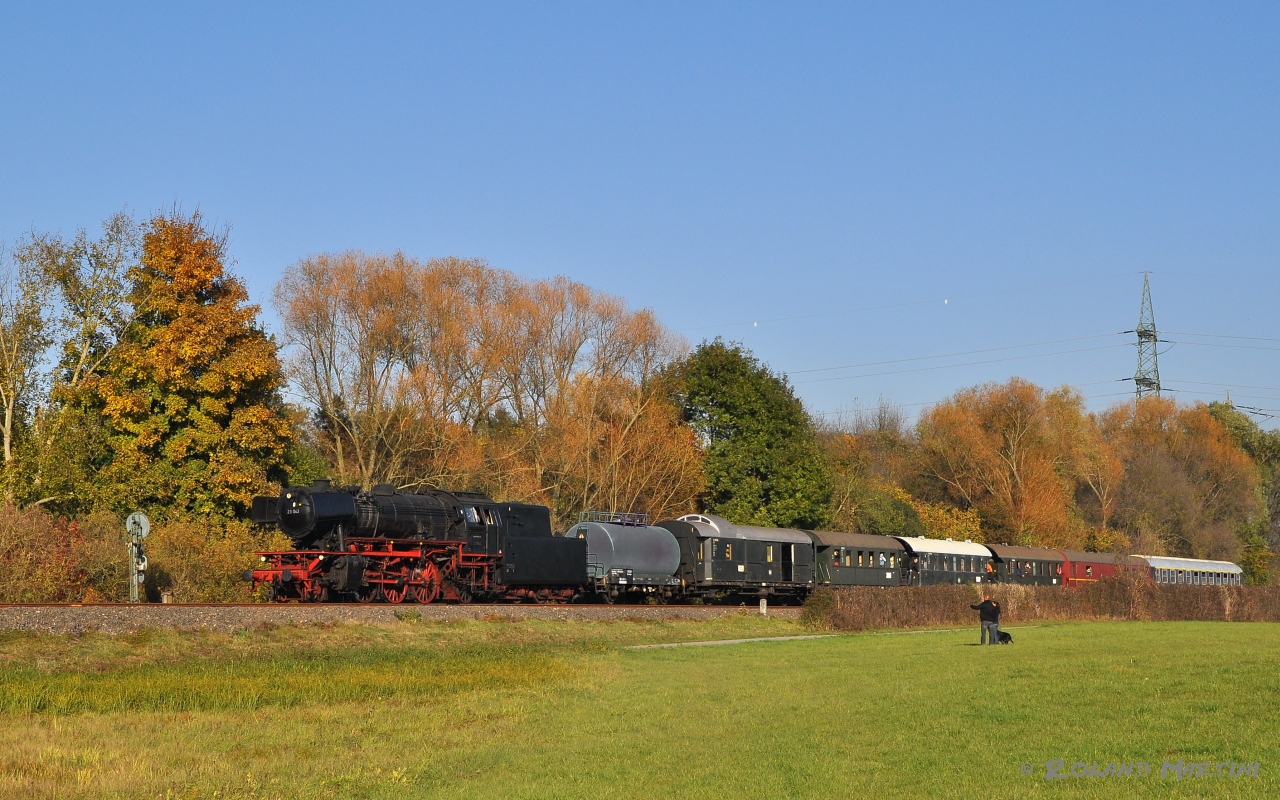 Der Nibelungen-Express im Herbst ...