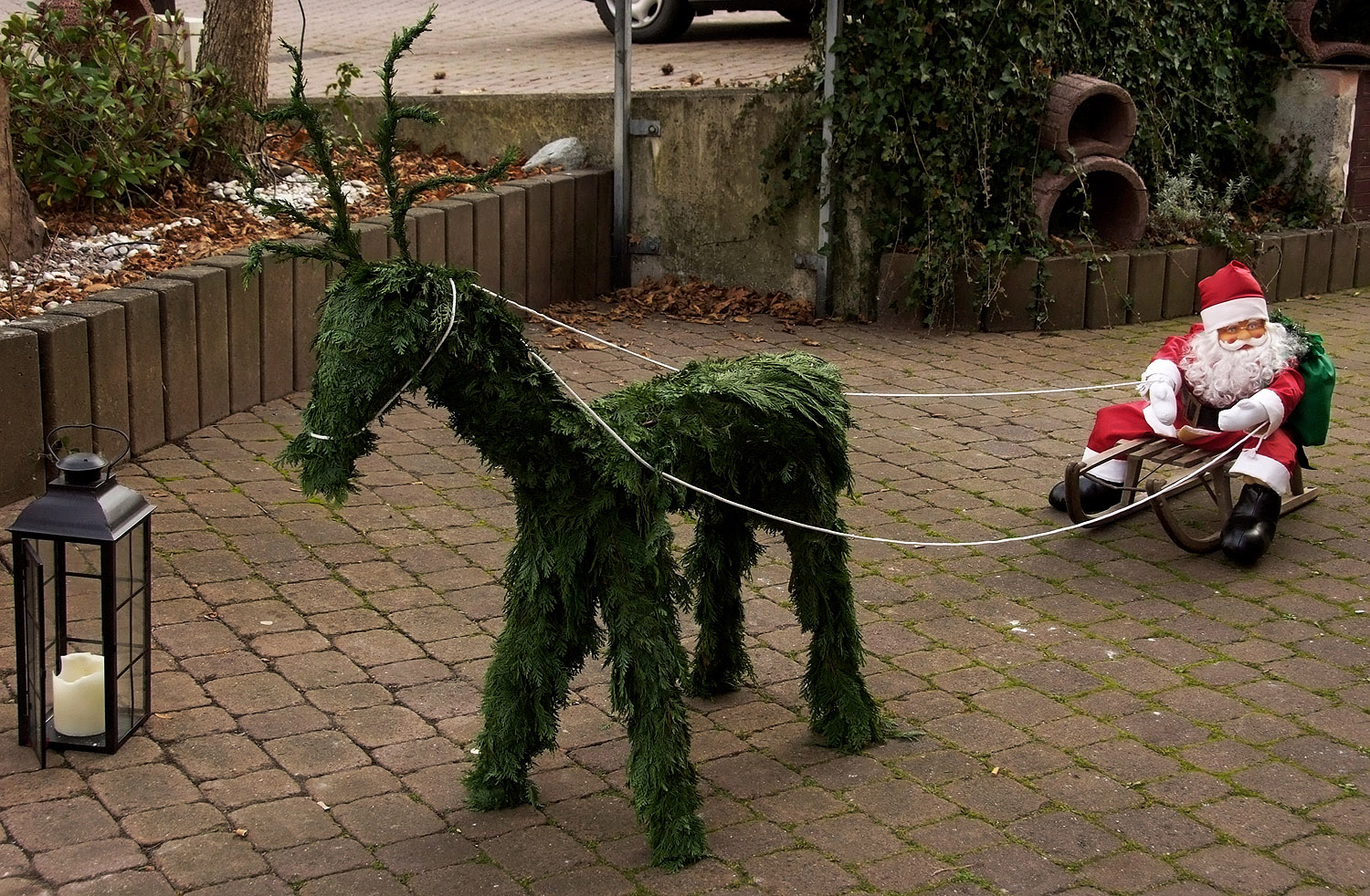 Der Nikolaus ist unterwegs ....