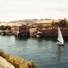 Der Nil bei Assuan...