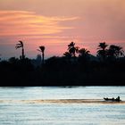 Der Nil im Abendlicht