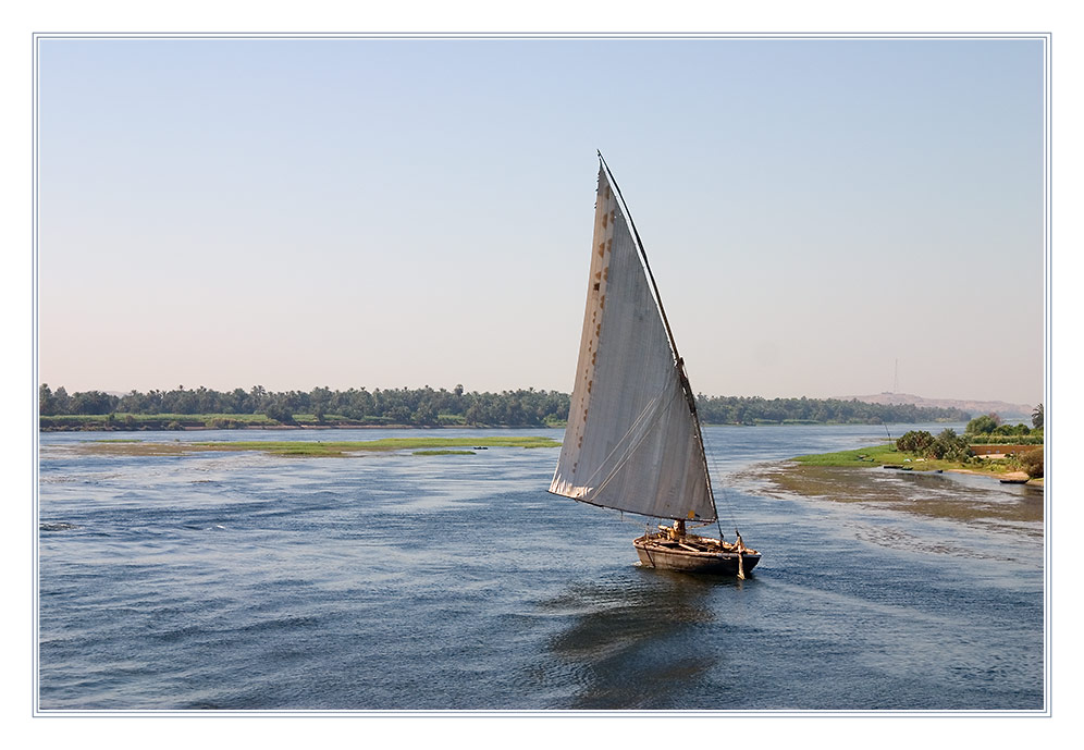 Der Nil, mit 6.671 km längster Fluss der Erde?