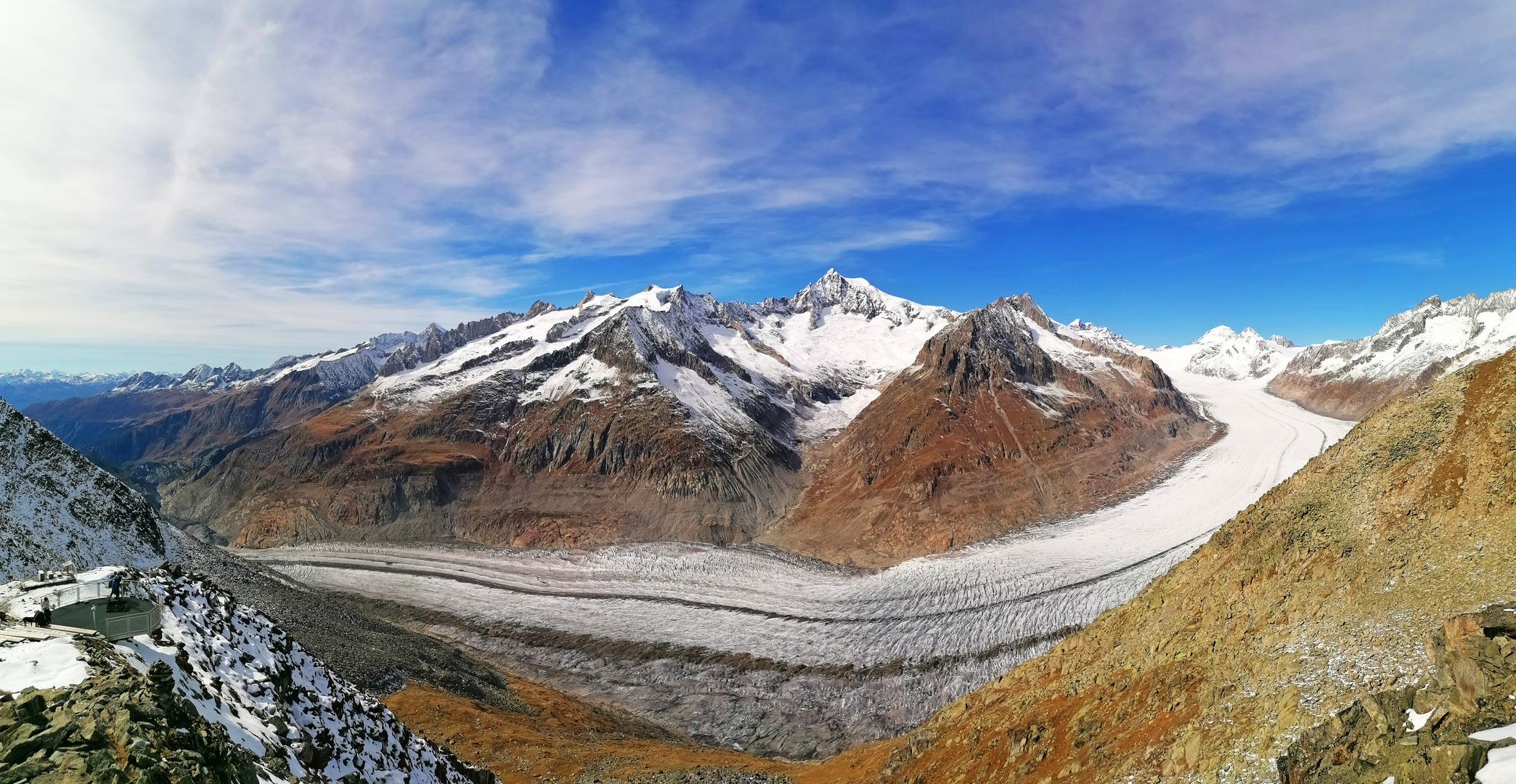 Der (noch) grösste Gletscher der Alpen