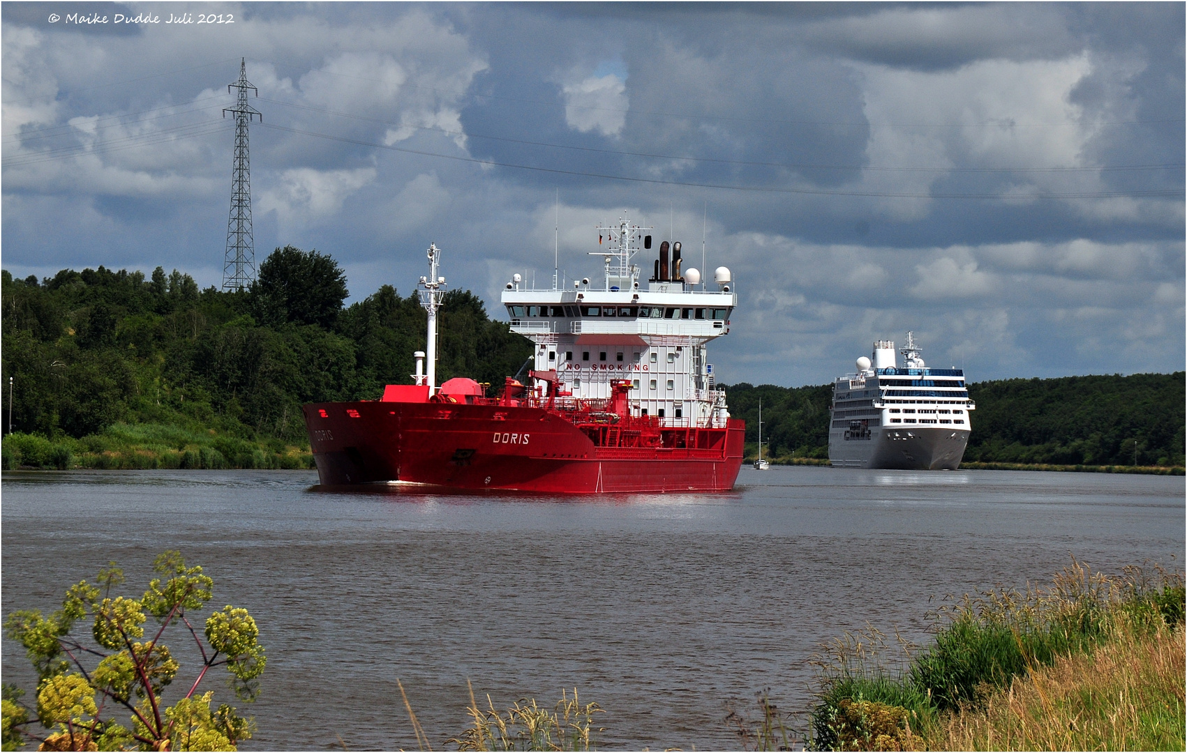 Der Nord-Ostsee-Kanal weckt Fernweh