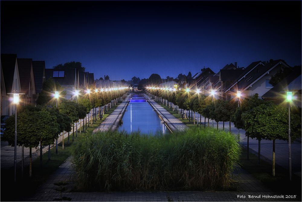 der Nordkanal .... oder "Grand Canal du Nord" zu Viersen