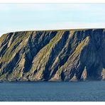 Der Nordkapfelsen von der Seeseite