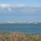 Der nordöstliche Teil des Oosterschelde-Sperrwerkes als Teil des DELTA-Werkes in Zeeland (NL)