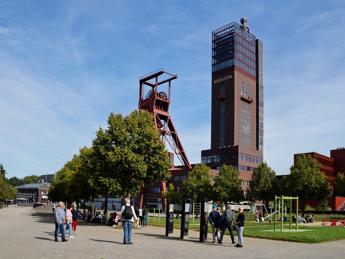 Der Nordsternpark in Gelsenkirchen