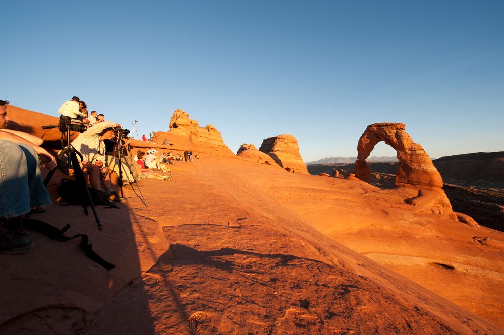 Der normale Wahnsinn am Delicate Arch