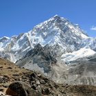 Der Nuptse (7861m) zwischen Gorak Shep und Lobuche