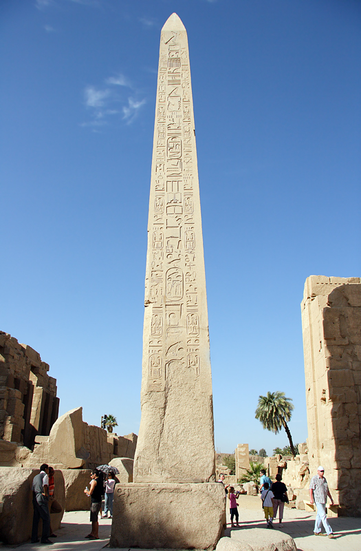Der Obelisk der Königin Hatschepsut