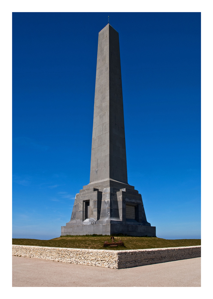 Der Obelisk von Cap Blanc-Nez