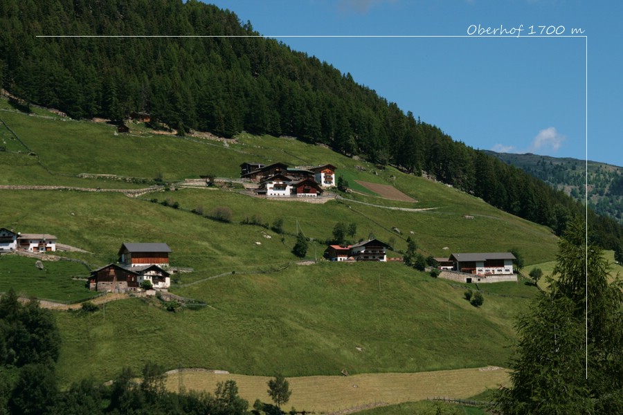 Der Oberhof im Martelltal