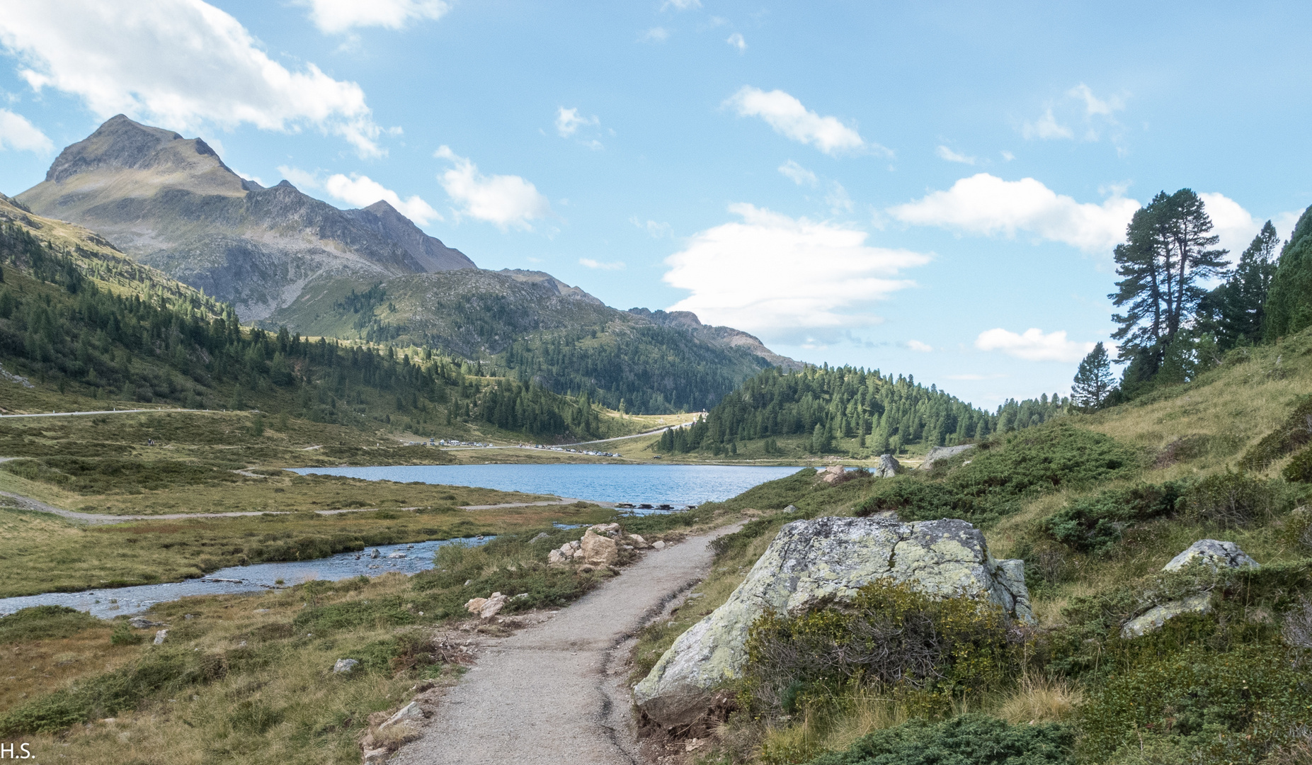 Der Obersee am Staller Sattel-5