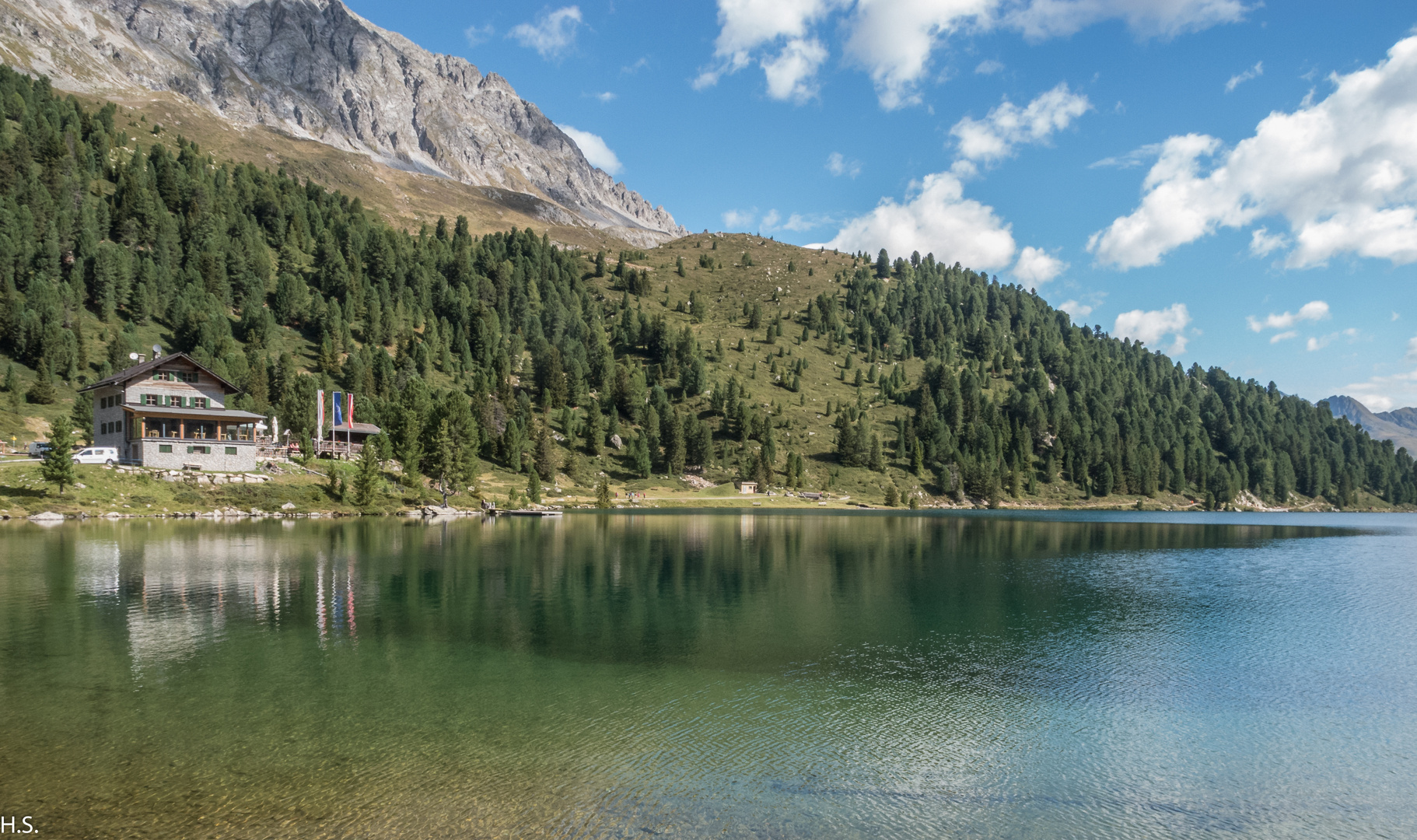 Der Obersee am Staller Sattel