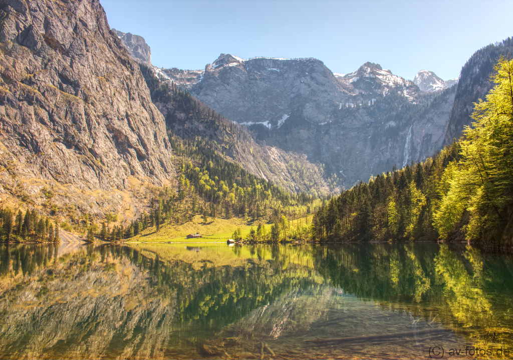 Der Obersee beim Königssee 01