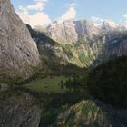 Der Obersee im Berchtesgadener Land...