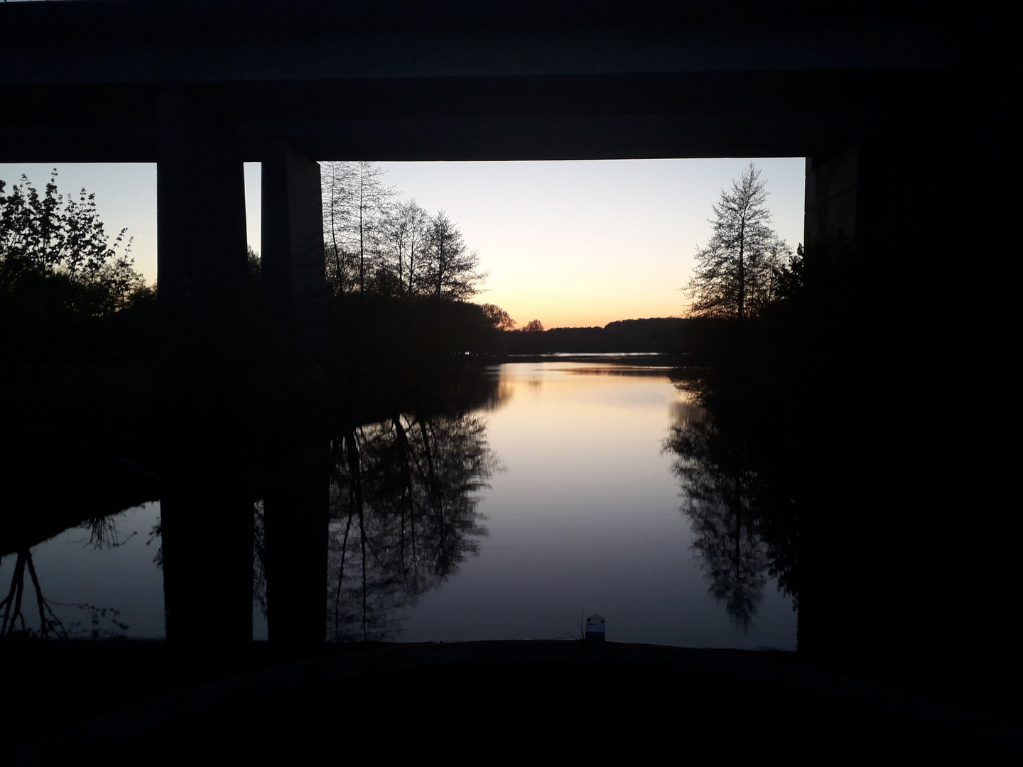 Der Obersee in Bielefeld