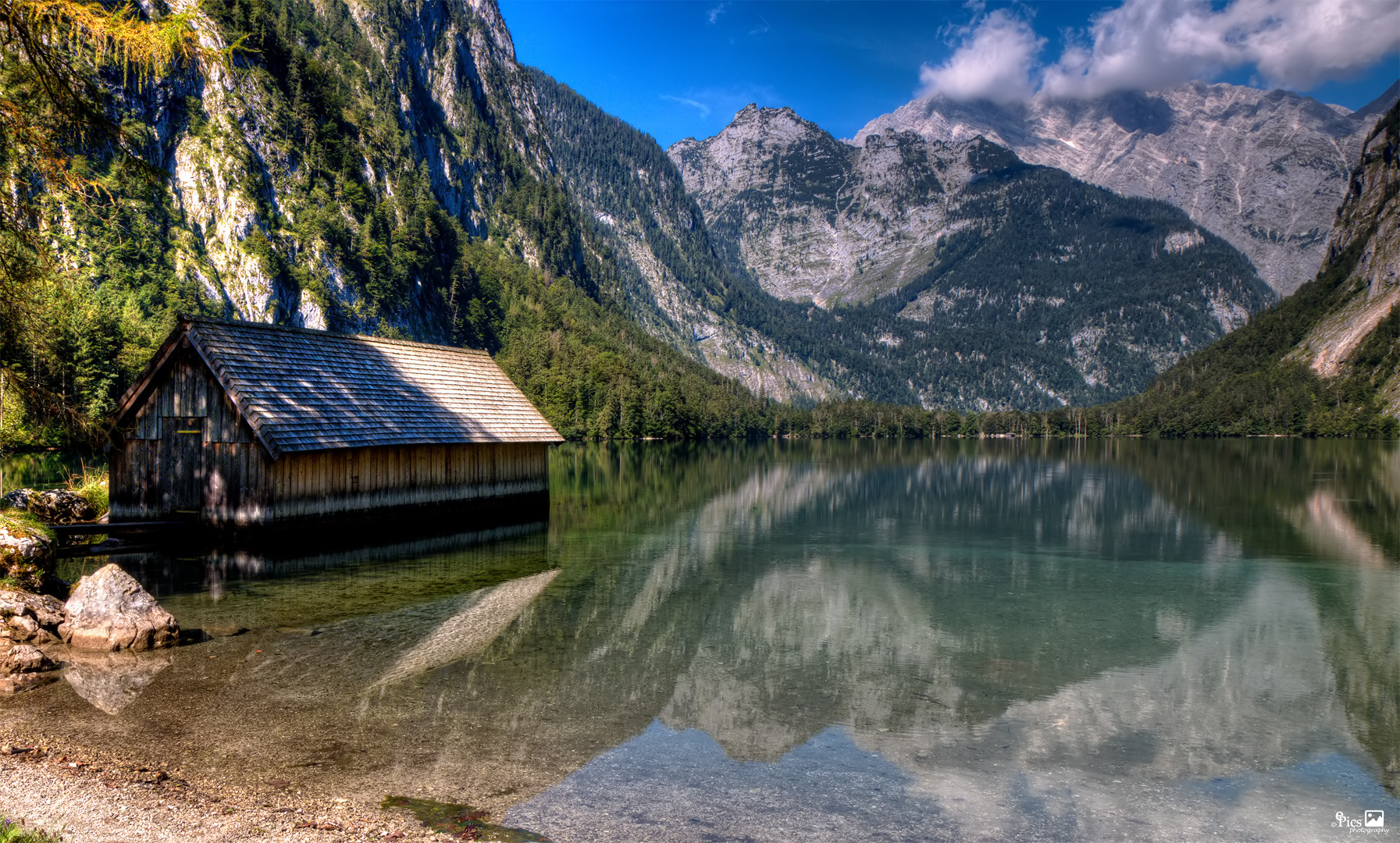 Der Obersee in voller Größe - Bayern544