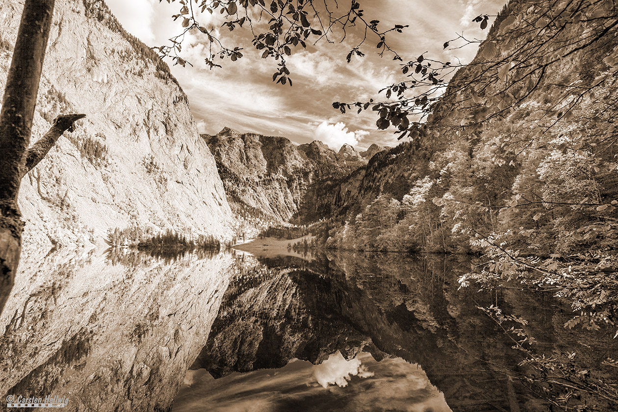 Der Obersee mit Fischunkelalm