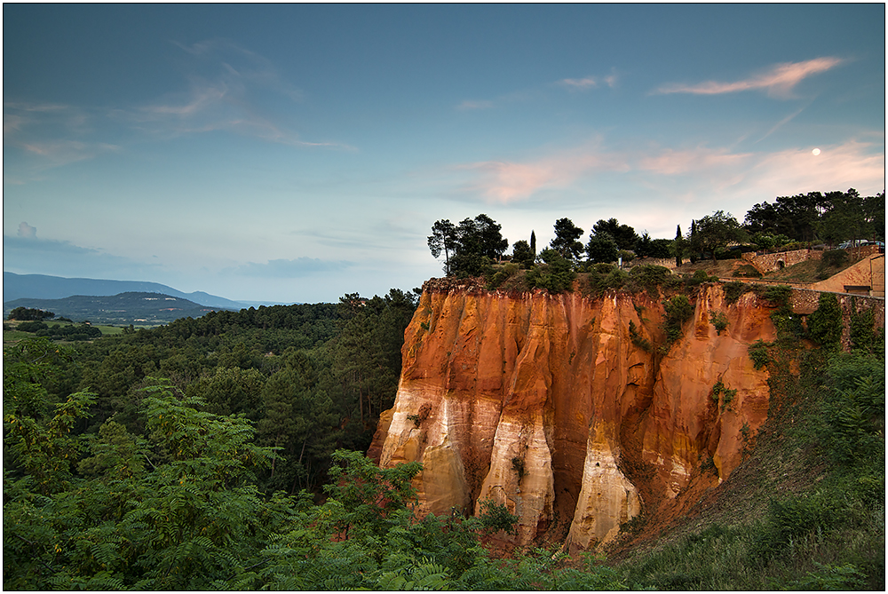 Der Ockerfelsen von Roussillon