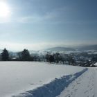 Der Odenwald versinkt im Schnee