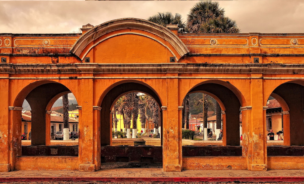 Der öffentliche Waschplatz in Antigua