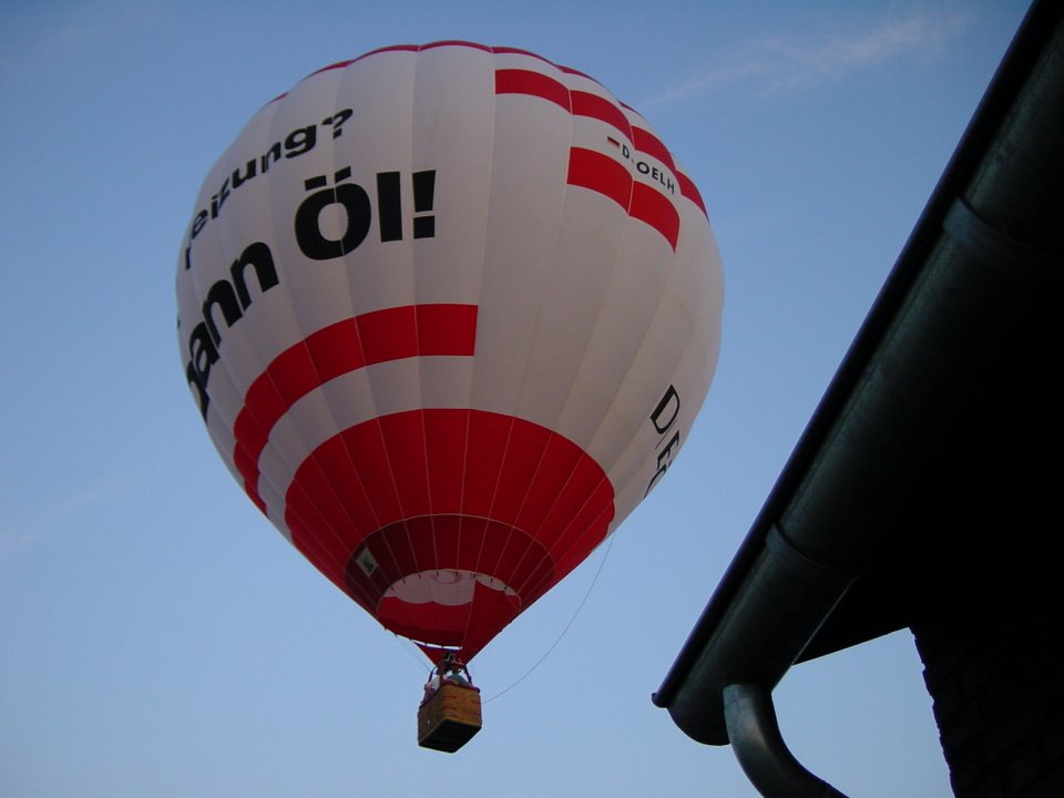 Der Öl-Ballon