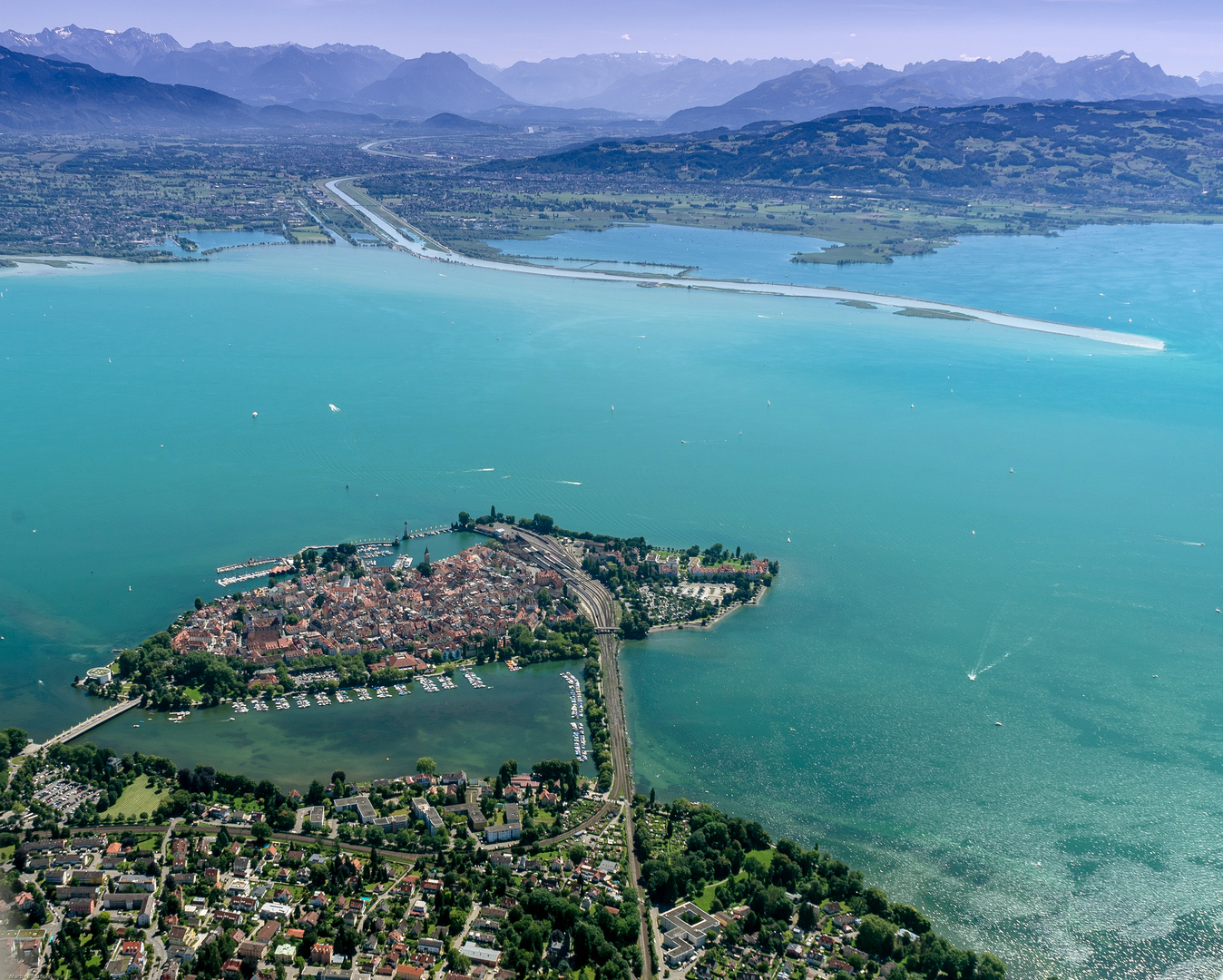 Der östliche Bodensee