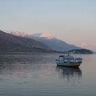 Der Ohridsee im April 07 um 18:00Uhr