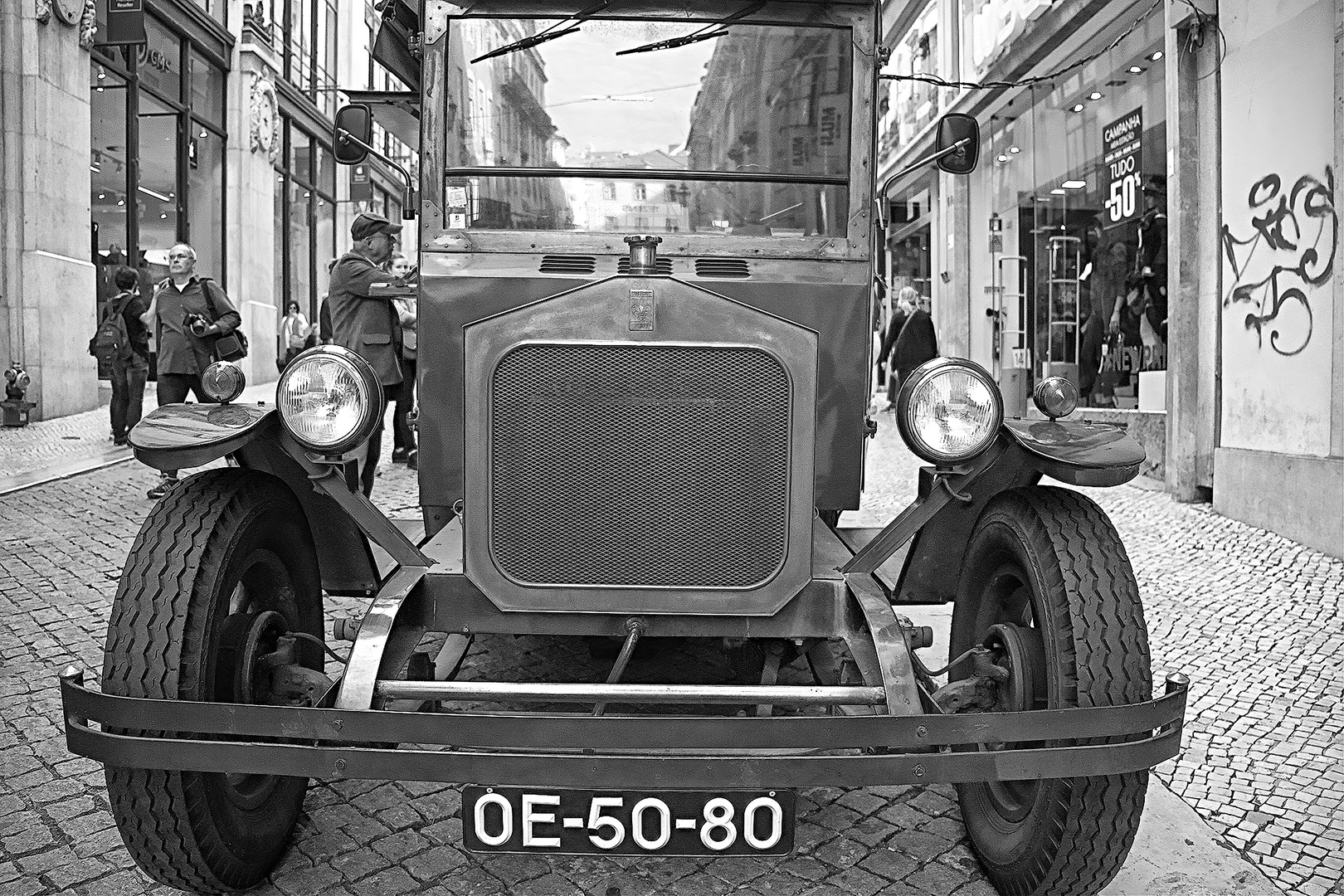 Der Oldie in Lissabon