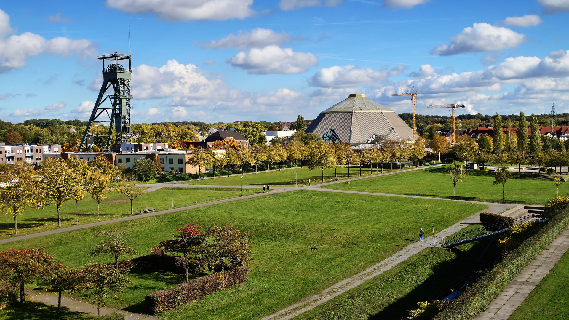 Der Olga Park in Oberhausen Foto & Bild industrie und technik