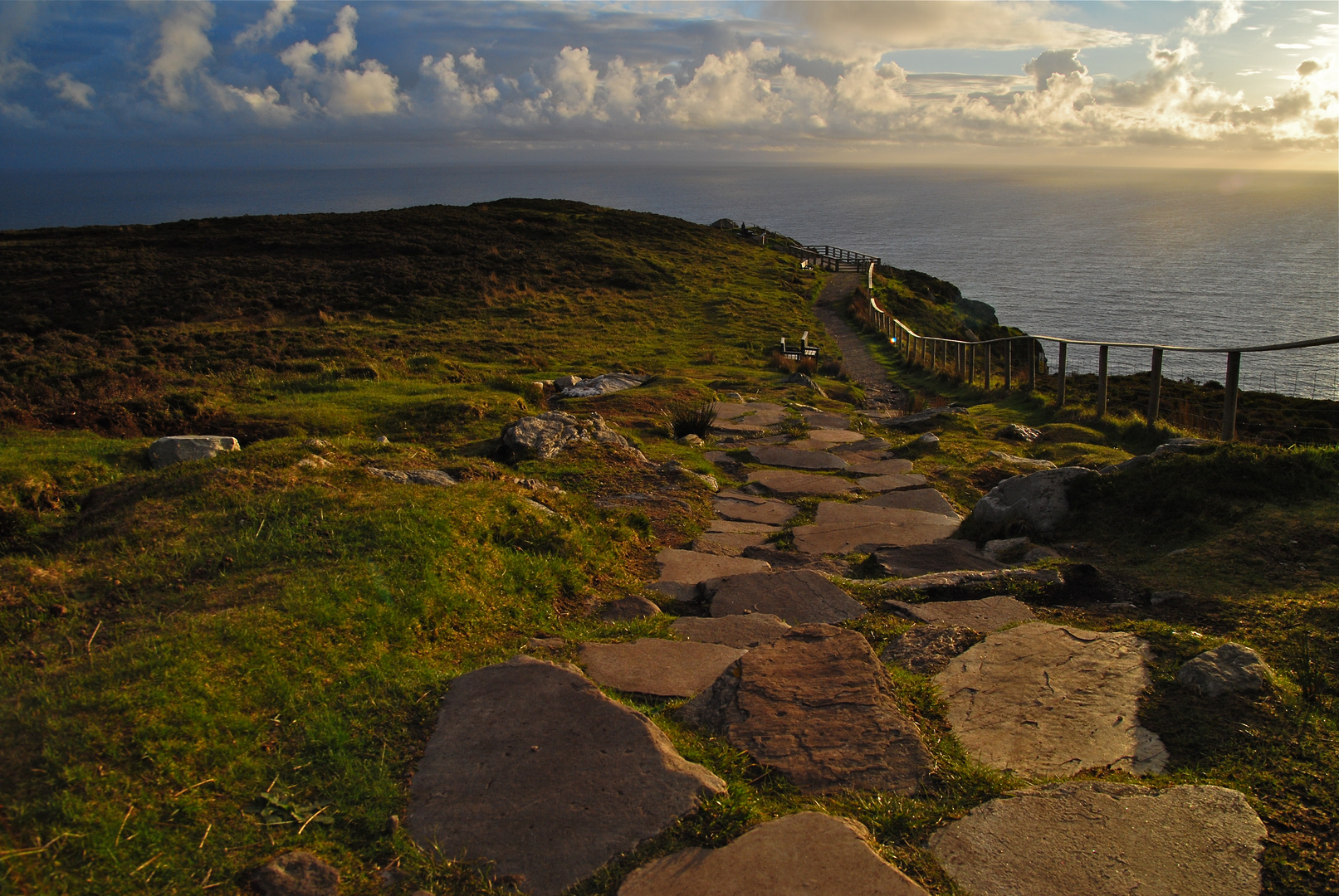 Der "One Mans Path" auf den Slieve Leagues