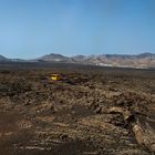 Der orange Bus... | Los Hervideros, Lanzarote