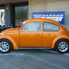 Der ORANGE VW Käfer