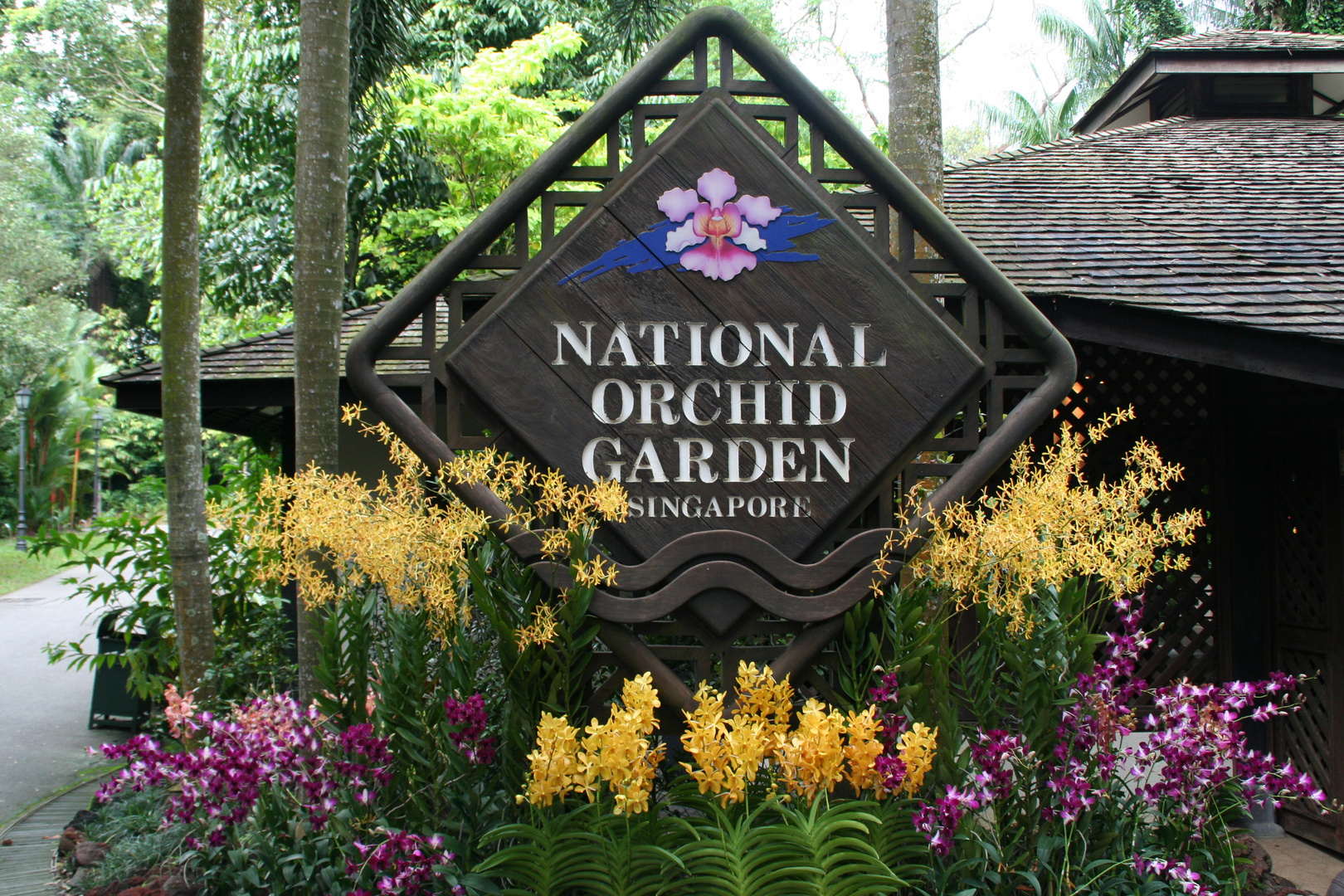 Der Orchideengarten von Singapur