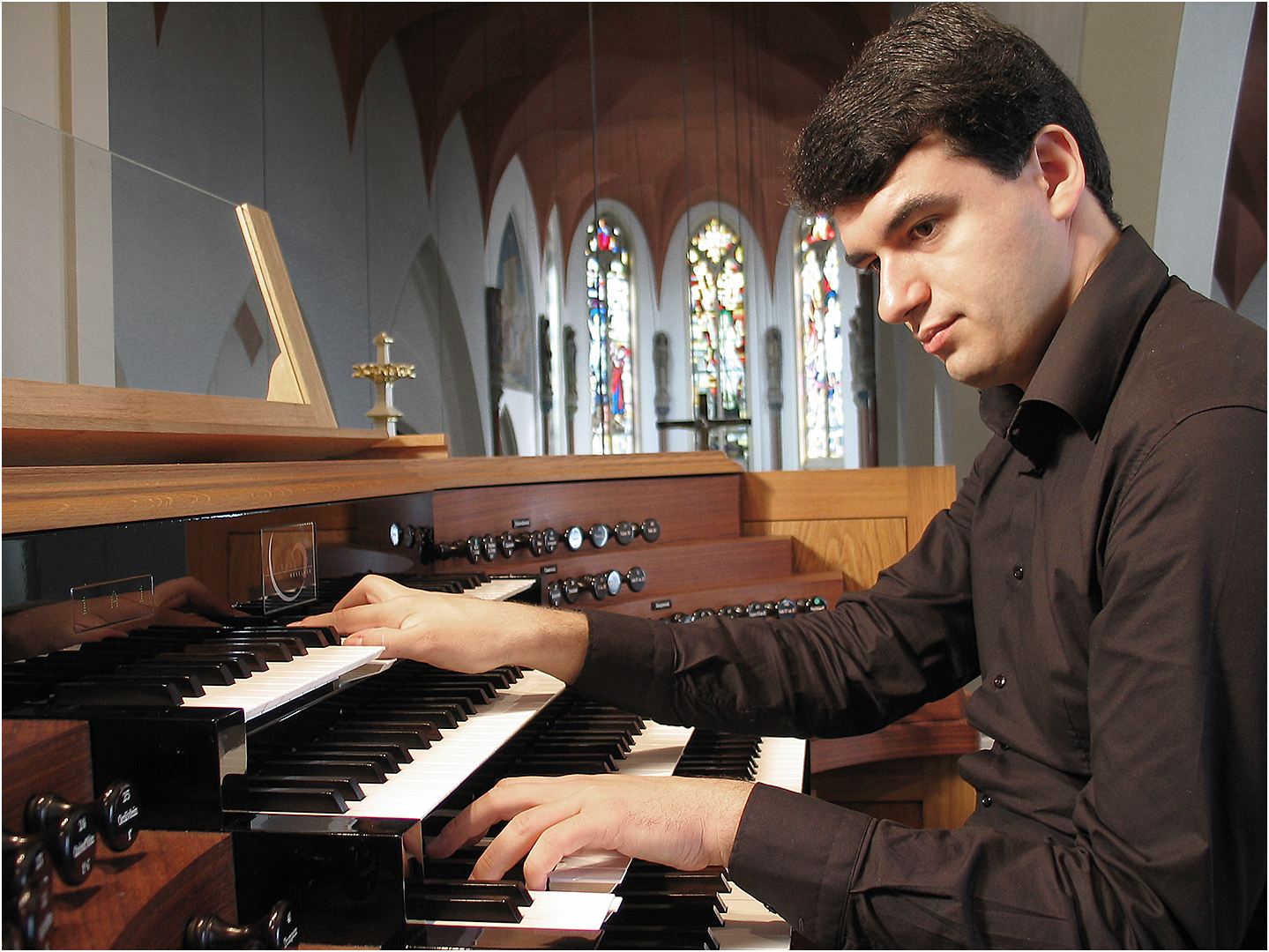 Der Organist Foto & Bild erwachsene, portrait, portraitfotografie