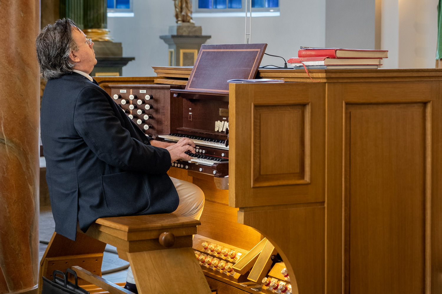 Der Organist des Doms zu Härnösand