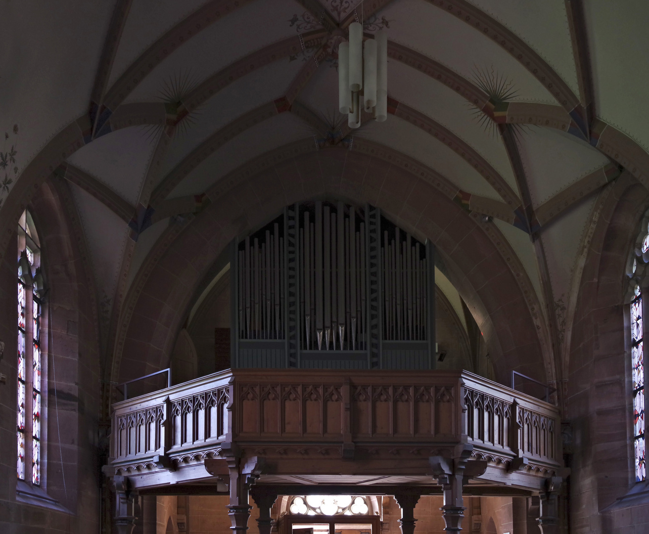 der Orgelbereich in der Marienkapelle Hirsau
