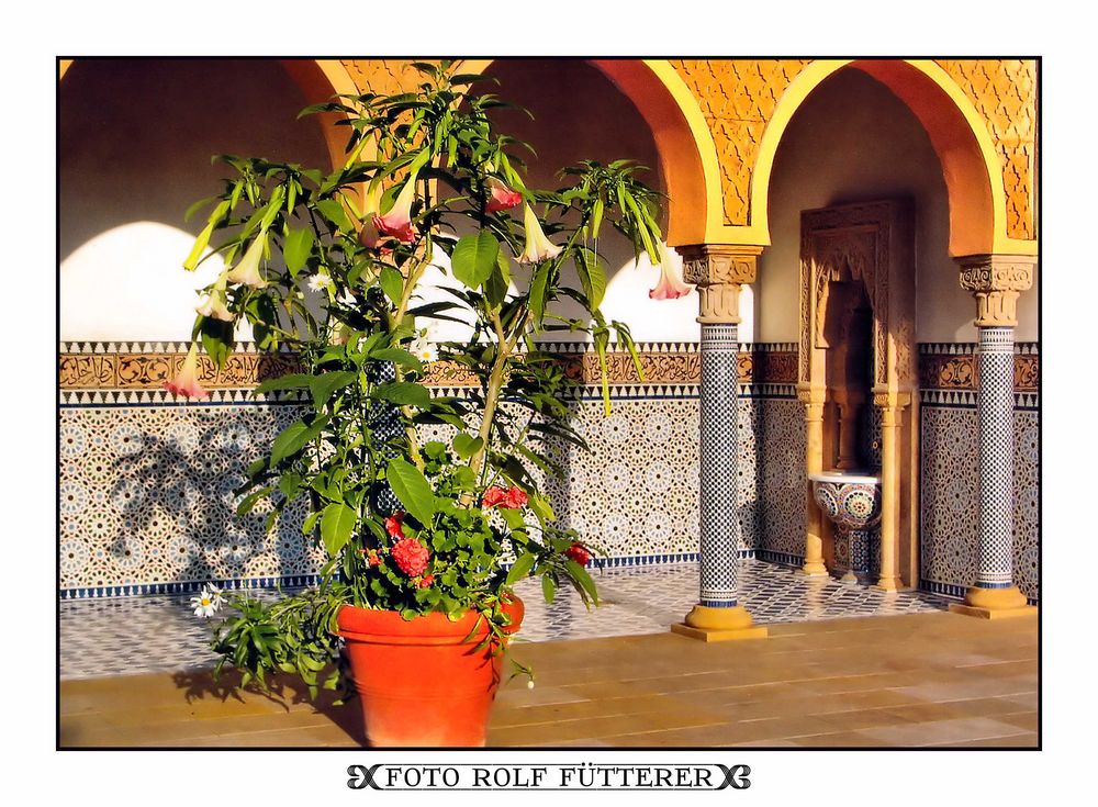 Der Orientalische Garten Im Erholungspark Garten Der Welt In