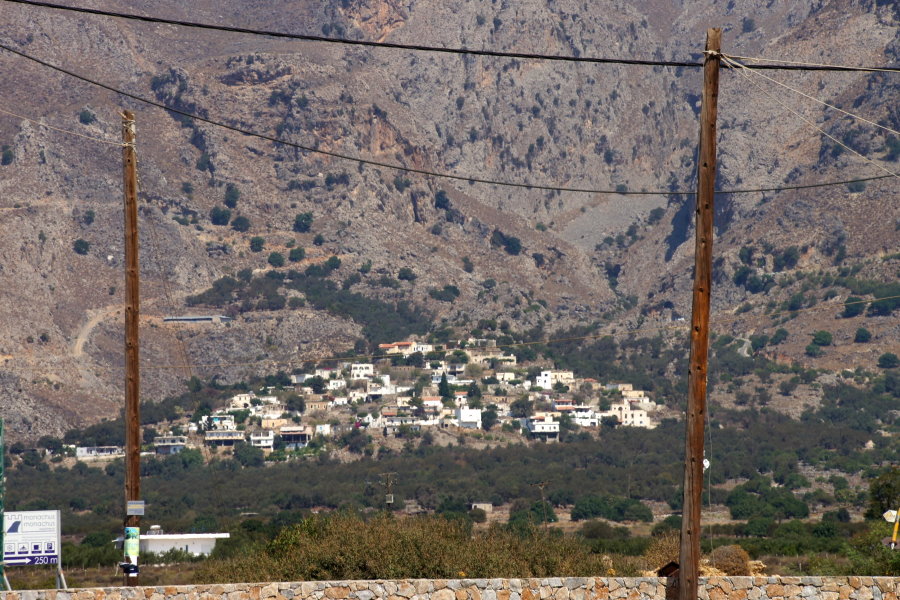  Der Ort Mariou, Kreta