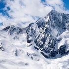 Der Ortler Hauptkamm im April