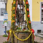 Der Osterbrunnen in Harburg