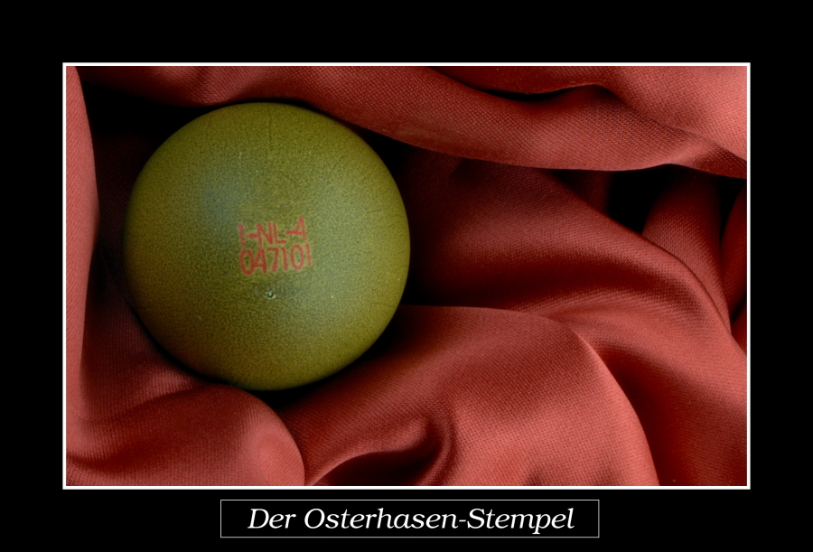 Der Osterhasen-Stempel