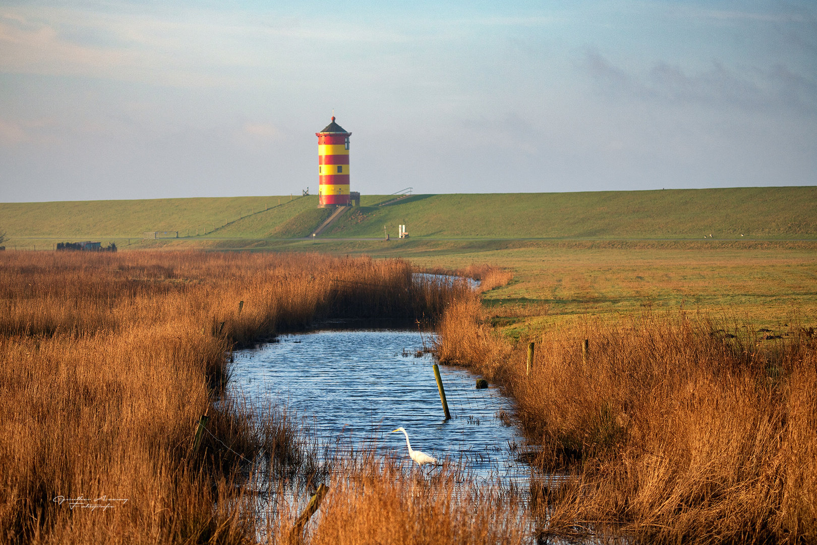 Der Otto Leuchtturm in Pilsum