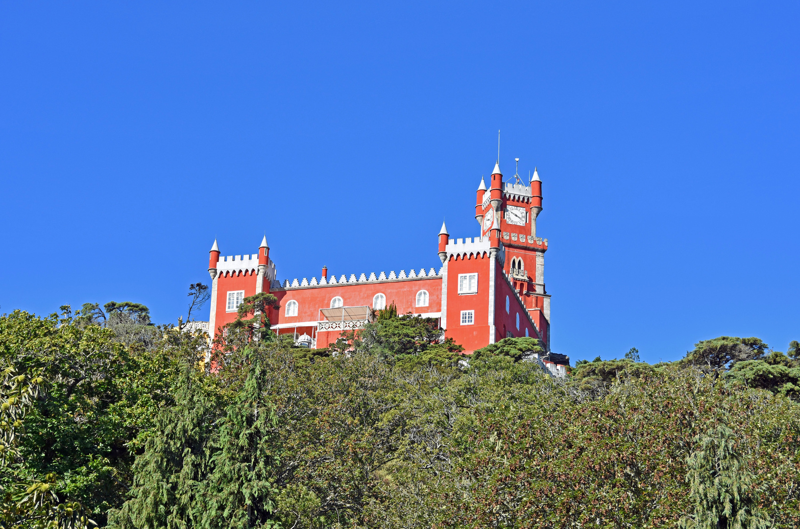 Der Palacio Nacional da Pena in Sintra 