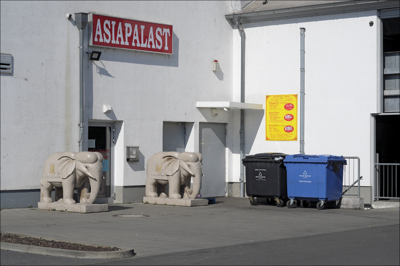 der Palast erhöht die Preise