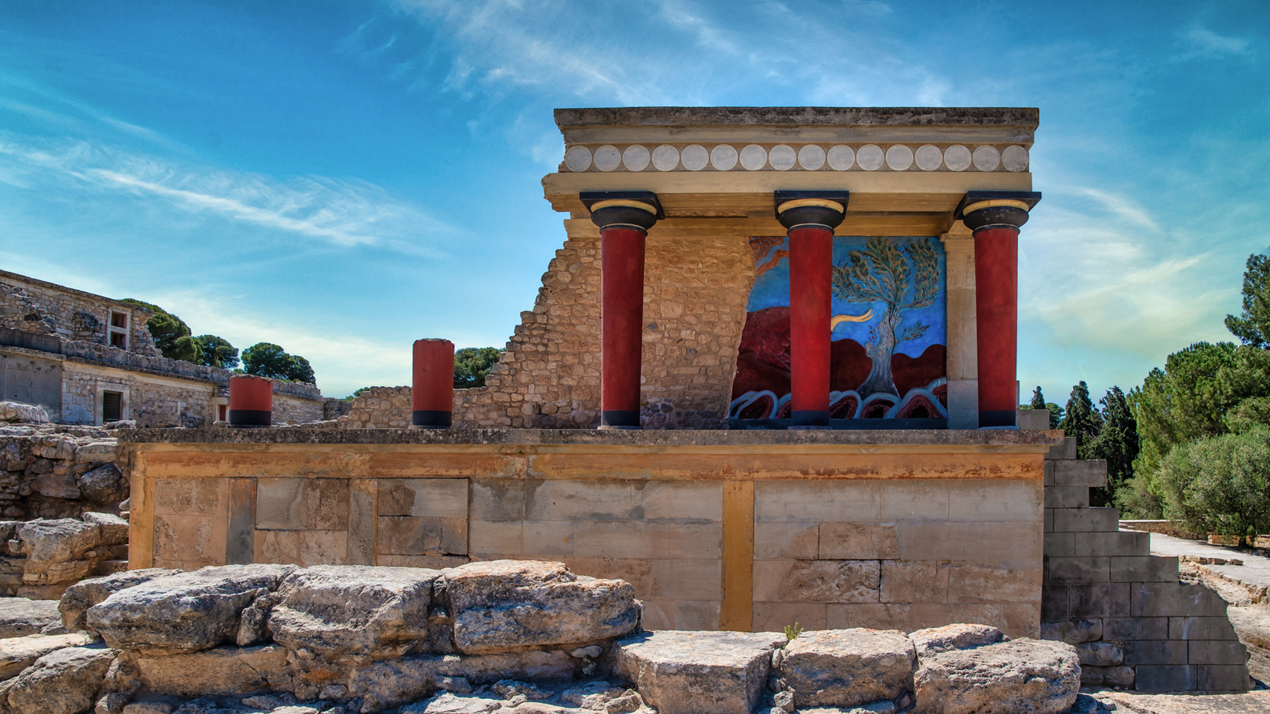 Der Palast von Knossos       Kreta