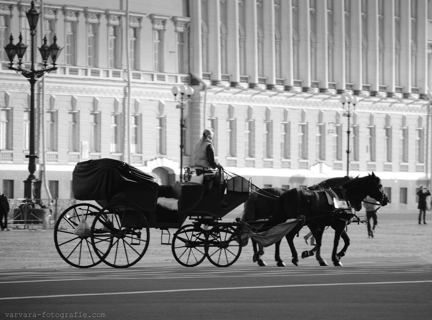 Der Palastplatz. St.Petersburg