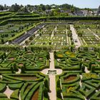 Der Park des Schlosses Villandry