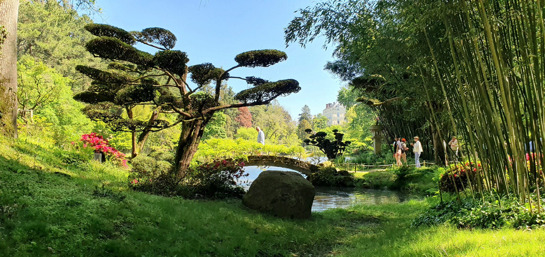 Der Park Oriental in Maulevrier / Frankreich